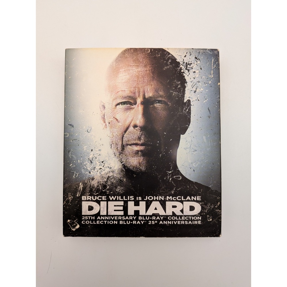 Die Hard: 25th Anniversary Blu-ray 4-film Collection (Blu-ray, 2013)